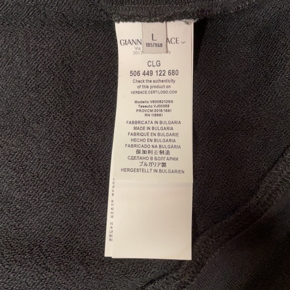 VERSACE COLLECTION SWEATER - Picture 4 of 4